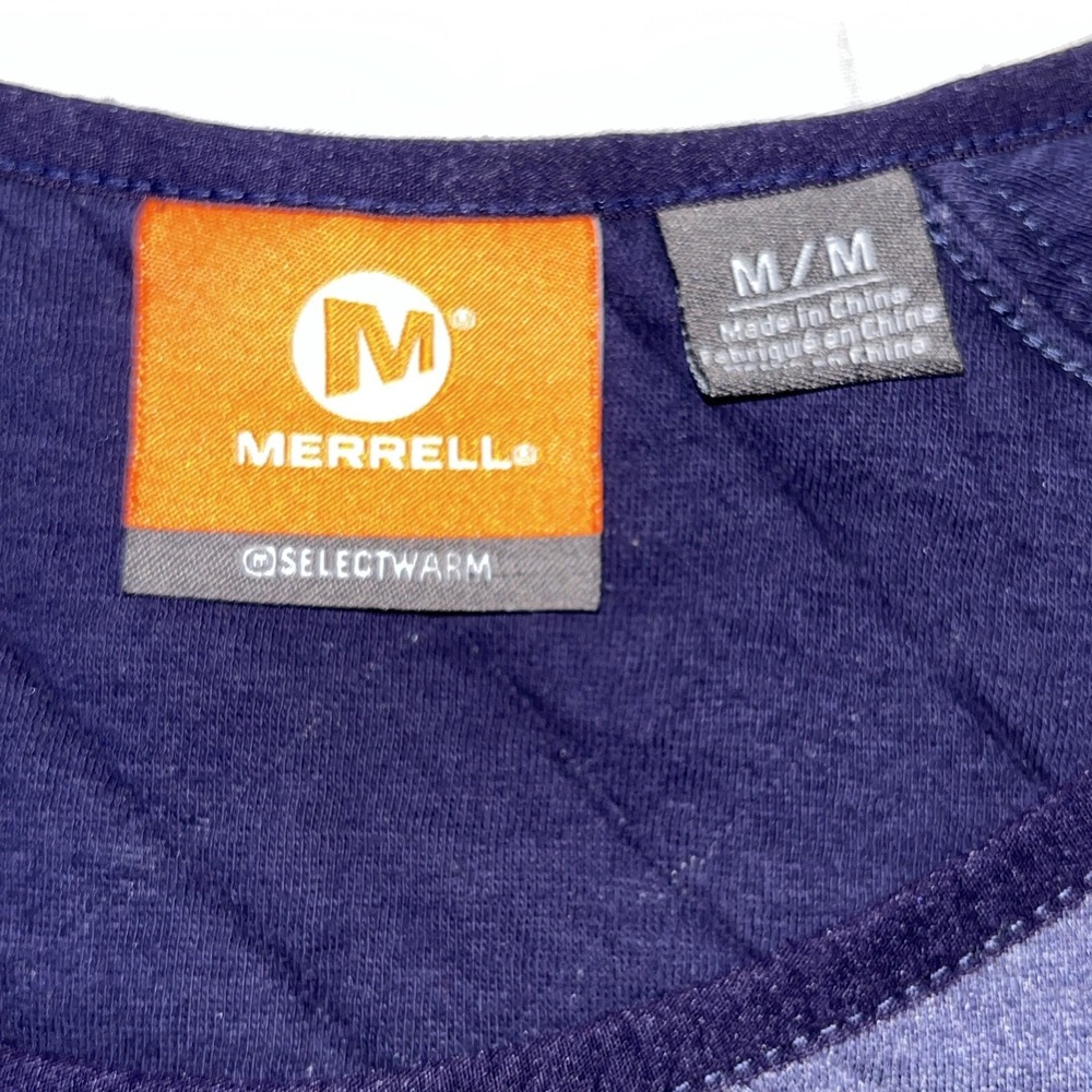 Merrell Quilted Mini Dress Medium Select Warm Outdoor Hiking Puffer Shift Tunic - Picture 5 of 7
